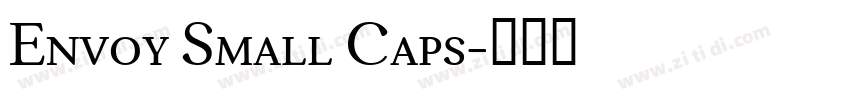 Envoy Small Caps字体转换